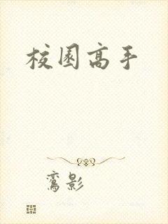 校园高手封面