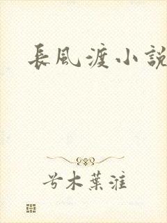 长风渡小说封面