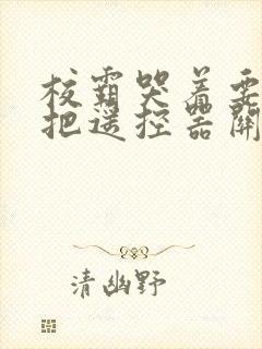 校霸哭着要学霸把遥控器关了封面