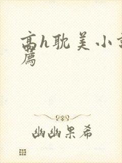 高h耽美小说推荐封面
