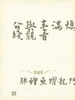 公与丰满熄4在线观看
