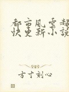 都市风云超前超快更新小说
