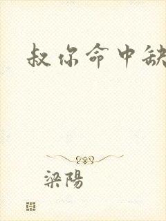 叔你命中缺我