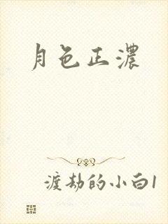 月色正浓