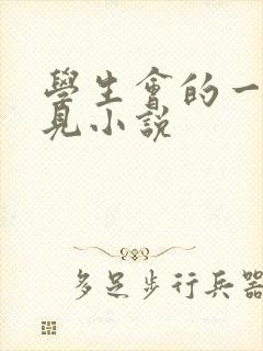 学生会的一己之见小说