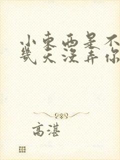 小东西是不是好几天没弄你了作文