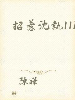 招惹沈执11h