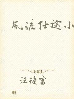 风流仕途小说封面