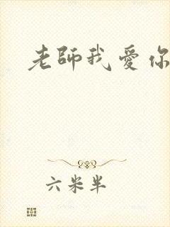 老师我爱你封面