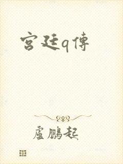 宫廷q传封面