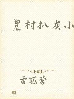 农村扒灰小说封面