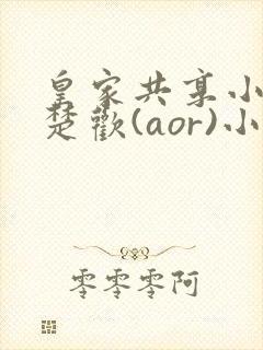 皇家共享小公主楚欢(aor)小说封面