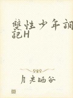 双性少年调教日记H