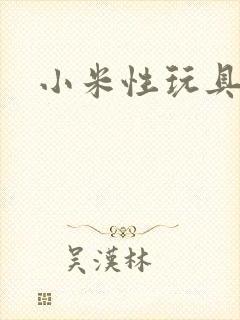 小米性玩具日记封面