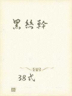黑丝干