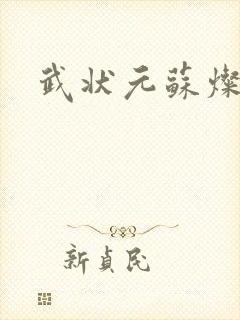 武状元苏灿