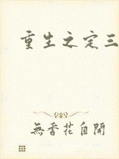 重生之定三国