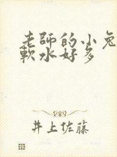 老师的小兔子好软水好多