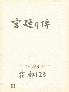 宫廷q传封面