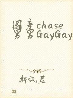 国产chase男男GayGay
