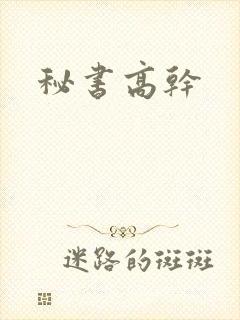 秘书高干