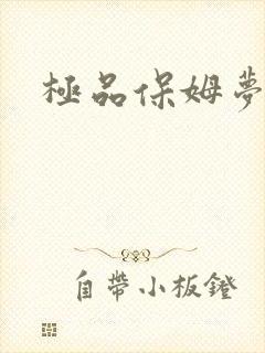极品保姆梦梦封面