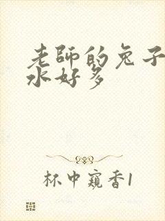 老师的兔子好软水好多