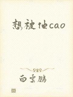 想被他cao