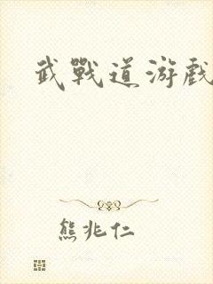 武战道游戏封面
