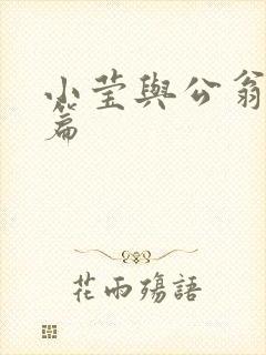 小莹与公翁第八篇封面