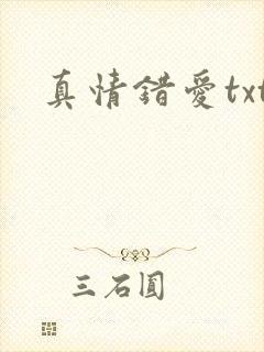 真情错爱txt