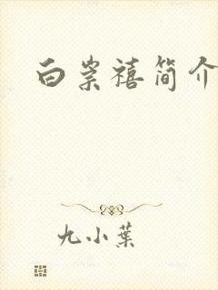 白崇禧简介