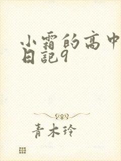 小霜的高中成长日记9