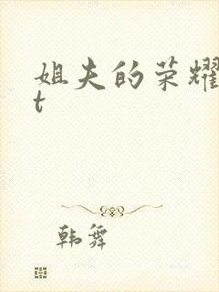 姐夫的荣耀txt