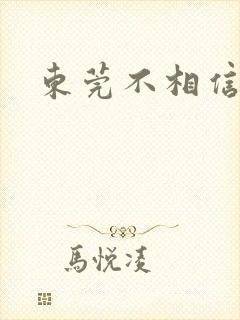 东莞不相信眼泪