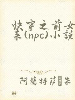 快穿之前女友归来(npc)小说免费阅读