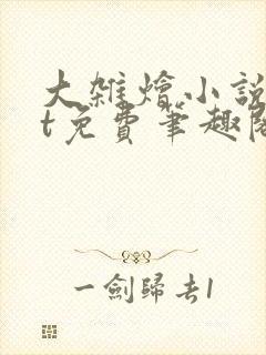 大杂烩小说txt免费笔趣阁
