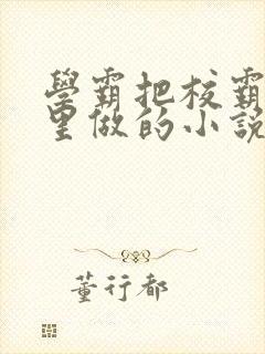学霸把校霸往死里做的小说封面