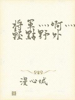 将军灬啊灬啊灬轻点野外