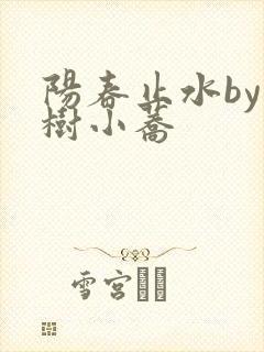 阳春止水by烟树小荞封面
