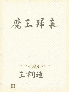 魔王归来封面