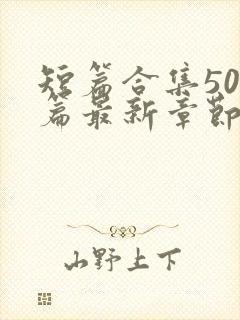 短篇合集500篇最新章节笔趣阁免费阅读封面