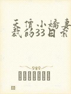 天价小娇妻,总裁的33日索情全文免费封面