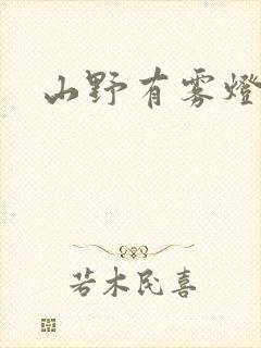 山野有雾灯