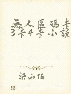 无人区码卡二卡3卡4卡小说