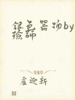 银色器物by入殓师封面