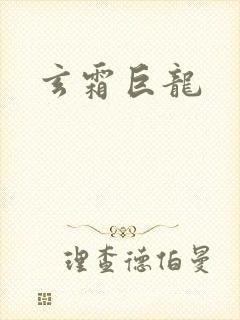 玄霜巨龙封面
