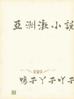 亚洲激小说