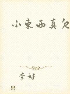小东西真欠弄封面