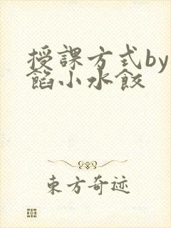 授课方式by肉馅小水饺